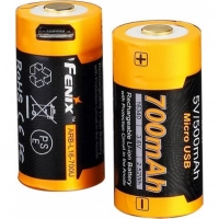 Аккумулятор 16340 Fenix 700 mAh Li-ion с разъемом для USB купить в Краснодаре