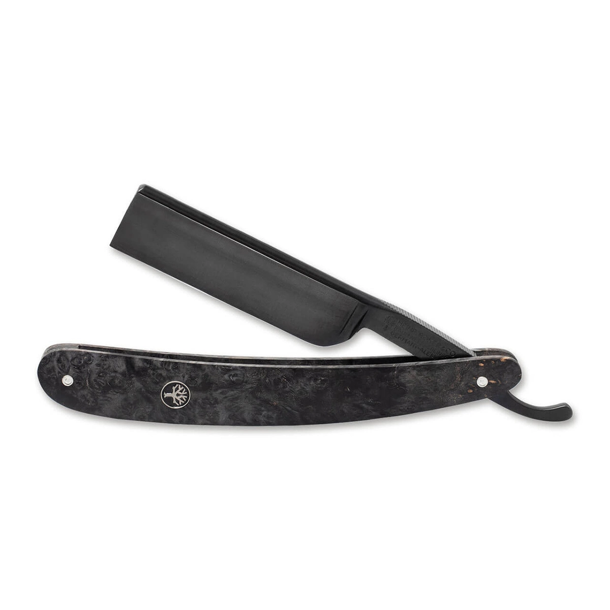 Бритва опасная Manufaktur Solingen Black Amboina 6/8, Boker