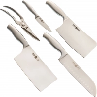 Набор кухонных ножей на подставке HuoHou 6-Piece Stainless Steel Kitchen Knife Set купить в Краснодаре