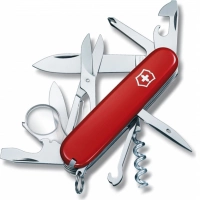 Нож перочинный Victorinox Explorer, сталь X55CrMo14, рукоять Cellidor®, красный купить в Краснодаре