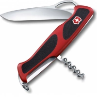 Нож перочинный Victorinox RangerGrip 63, сталь X55CrMo14, рукоять полиамид, красно-чёрный купить в Краснодаре