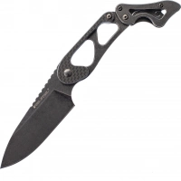 Шейный нож Cormorant Apex Blackwash Realsteel, сталь 14C28N, рукоять карбон купить в Краснодаре