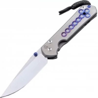 Складной нож Chris Reeve Large Sebenza 21 Unique Graphics, сталь S35VN, рукоять титановый сплав купить в Краснодаре