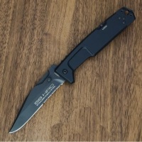 Складной нож Extrema Ratio M.P.C. (Multi Purpose Compact) Black, сталь Bhler N690, рукоять черный антикородал (алюминиевый сплав) купить в Краснодаре