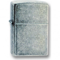 Зажигалка ZIPPO Antique Silver Plate, латунь с покрытием ™Plate, серебристый, матовая, 36х12×56 мм купить в Краснодаре