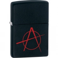 Зажигалка ZIPPO Classic А с покрытием Black Matte, латунь/сталь, чёрная, матовая, 36x12x56 мм купить в Краснодаре