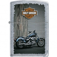 Зажигалка ZIPPO Harley-Davidson® Байк, с покрытием Street Chrome™, латунь/сталь, серебристая, 36x12x56 мм купить в Краснодаре