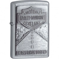 Зажигалка ZIPPO Harley-Davidson® Легенда, с покрытием Street Chrome™ купить в Краснодаре